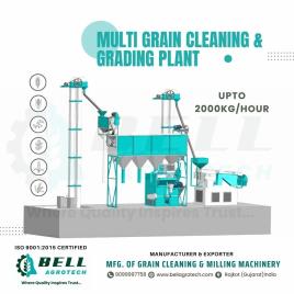 Industrial Grain Processing Machine