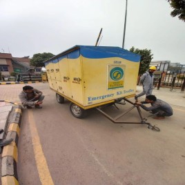 Mild Steel Fast Food Cart