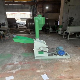 Mild Steel Hammer Mill Equipment, 100kg/hr Capacity