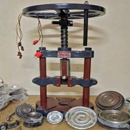 MS Hand Operated Plate Machine