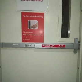 Mild Steel Panic Exit Hooter, 0.01 HP