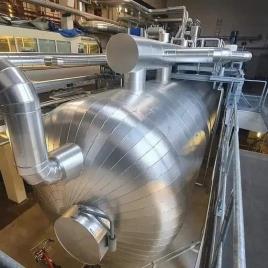 Mild Steel Industrial Storage Tank Fabrication, 10mm Thickness