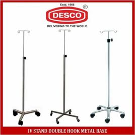 Portable Mild Steel IV Stand