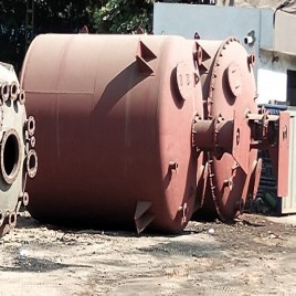 Mild Steel Jacketed Reactor, Capacity: 1000-10000L