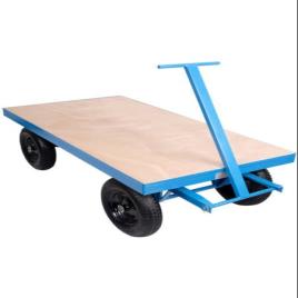 Mild Steel Tow-Bar Platform Trolley