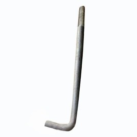 Galvanized Mild Steel L Bolt