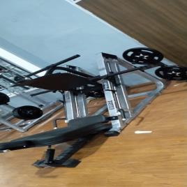 Mild Steel Gym Leg Press Machine