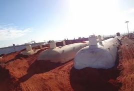 Mild Steel LPG Storage Cylinder, Capacity: 5000-10000 L