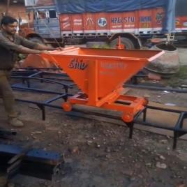 Industrial Mild Steel Metro Trolley Machine