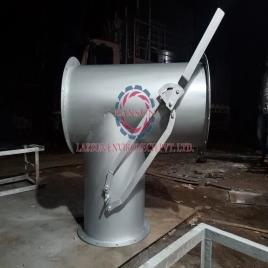 Mild Steel Industrial Volume Control Damper, Rounded