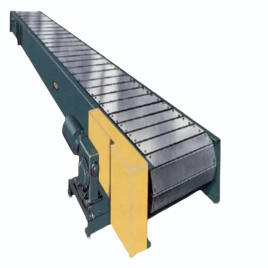 MS Slat Chain Conveyor, 50 kg/feet, Semi Automatic