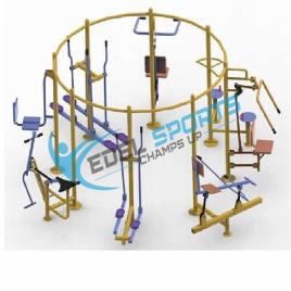 Mild Steel Standard Outdoor Gym Equipment