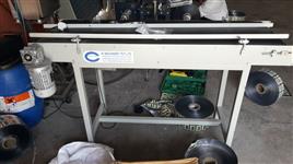 Mild Steel Round Bottle Printing Conveyor