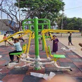 Mild Steel Open Gym Equipment