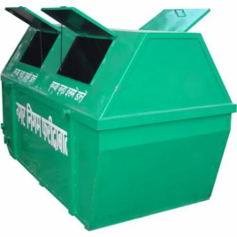 FRP Rectangular Waste Bin, 2.5 m³
