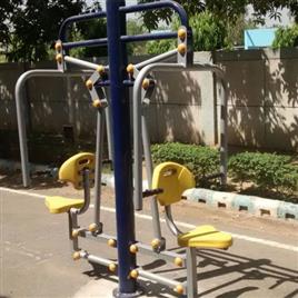 Mild Steel Outdoor Chest Pull Equipment