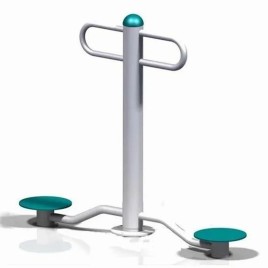 Outdoor Gym Mild Steel Standing Twister Machine