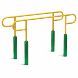 Mild Steel Outdoor Gym Parallel Bar Equipment