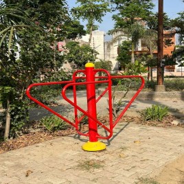 Mild Steel Outdoor Push Up Dip Station