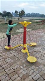 Powder Coated Mild Steel Triple Twister