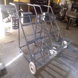 Mild Steel Gas Cylinder Cart