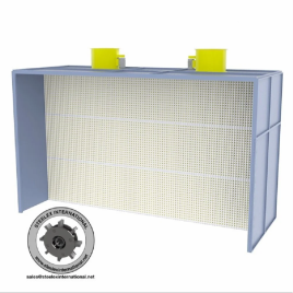 Mild Steel Paint Fume Chamber, Fully Automatic
