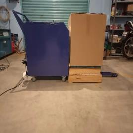 Semi-Automatic Steel Pallet Strapping