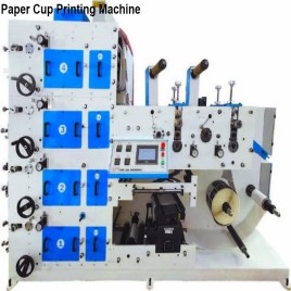 Semi-Automatic Paper Cup Flexo Printer