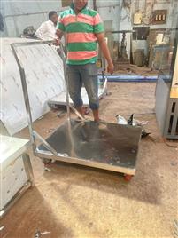 Mild Steel Galvanized Platform Trolley