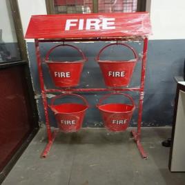 MS Portable Fire Bucket Stand