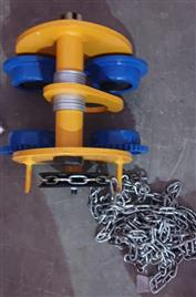 Mild Steel Geared Travel Trolley