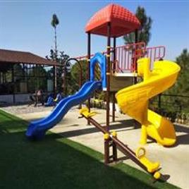 Mild Steel Outdoor Playground Machine (Red)