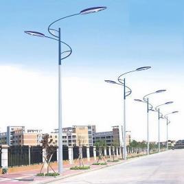 Mild Steel Round Street Lighting CCTV Pole
