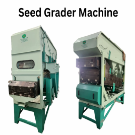 Industrial Seed Grader Machine, 500 kg/hr Capacity