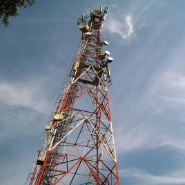 Mild Steel 4 Legged Angular Transmission Tower