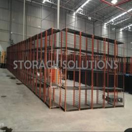 Mild Steel Sheet Metal Warehouse Rack (150 kg/Layer)