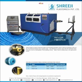 Mild Steel Inflow Twister Machine