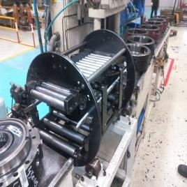 Mild Steel Taper Roller Turntable Machine