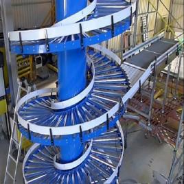 Mild Steel Spiral Conveyor Equipment