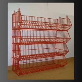 Steel Supermarket Alligator Basket