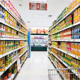 Steel Supermarket Shelving