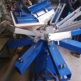 Mild Steel T-Shirt Screen Printing Machine