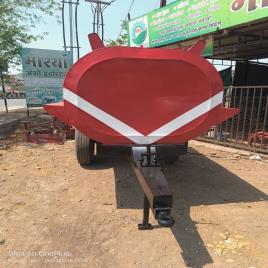 Mild Steel Tractor Water Tanker, 5000 Liters