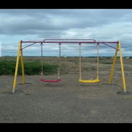 Mild Steel 2 Seater Outdoor Seesaw