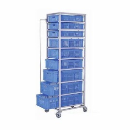 Mild Steel Vegetable Rack Cart