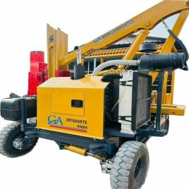 Mild Steel W Beam Barrier Installation Machine