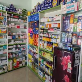 Wall Mounted Medical Display Rack