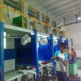 Mild Steel Welding Booth with Exhaust