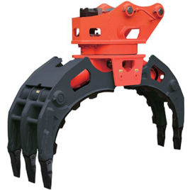 Mild Steel Wood Handling Grapple