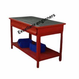 Mild Steel Work Bench with 2 Drawers